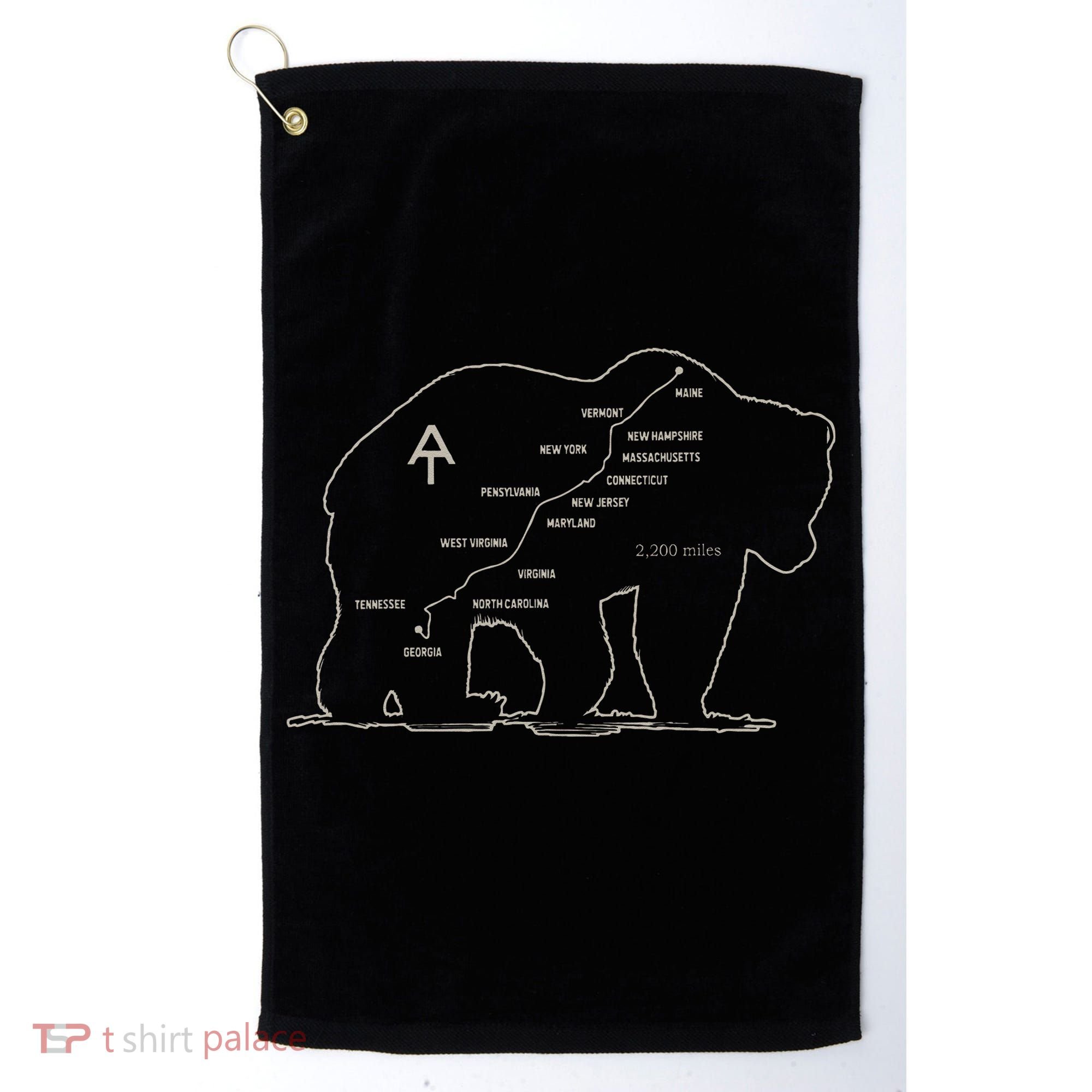 Appalachian Trail National Park Established 1921 1937 Golf Towel