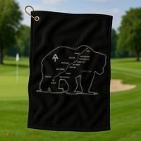 Appalachian Trail National Park Established 1921 1937 Golf Towel thumb 1
