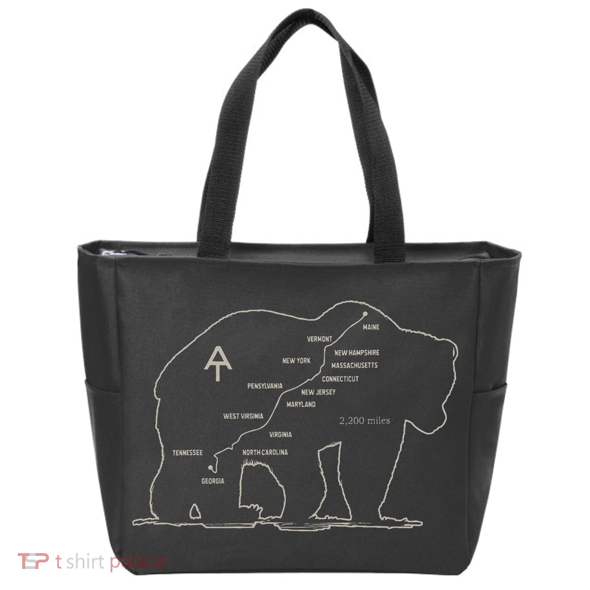 Appalachian Trail National Park Established 1921 1937 Tote Bag