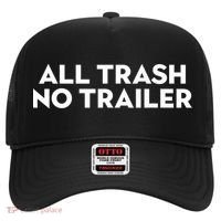 All Trash No Trailer Unisex Black Cotton Small Hat thumb 0