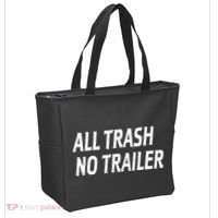 All Trash No Trailer Tote Bag thumb 2