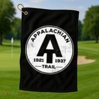 Appalachian Trail National Park Established 1921 1937 Golf Towel thumb 1