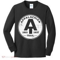 Appalachian Trail National Park Established 1921 1937 Kids Long Sleeve Shirt thumb 0