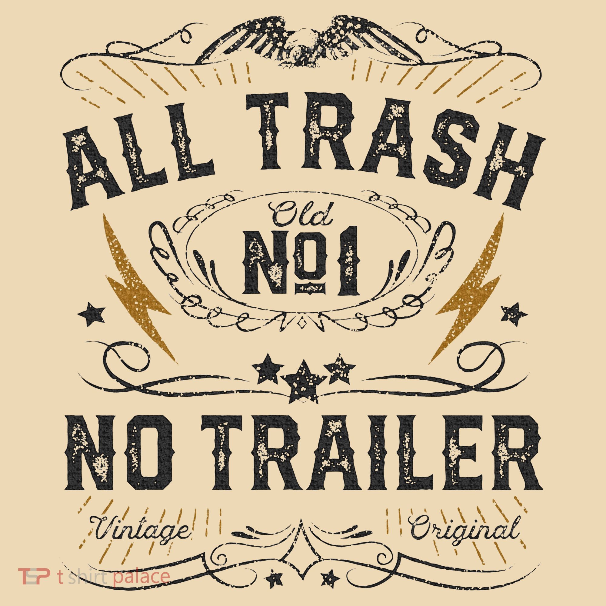 All Trash No Trailer Park Tote Bag