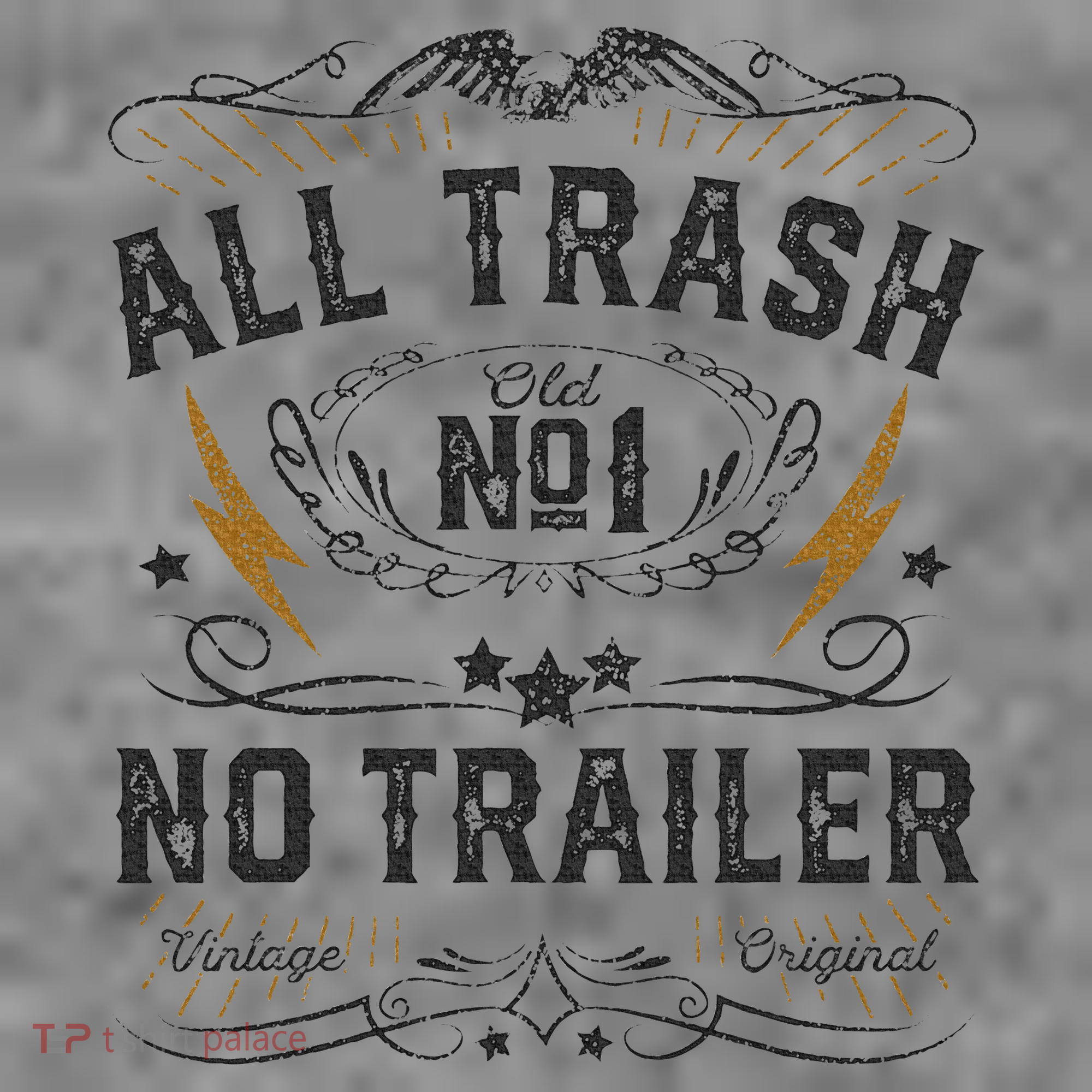 All Trash No Trailer Park Toddler Hoodie