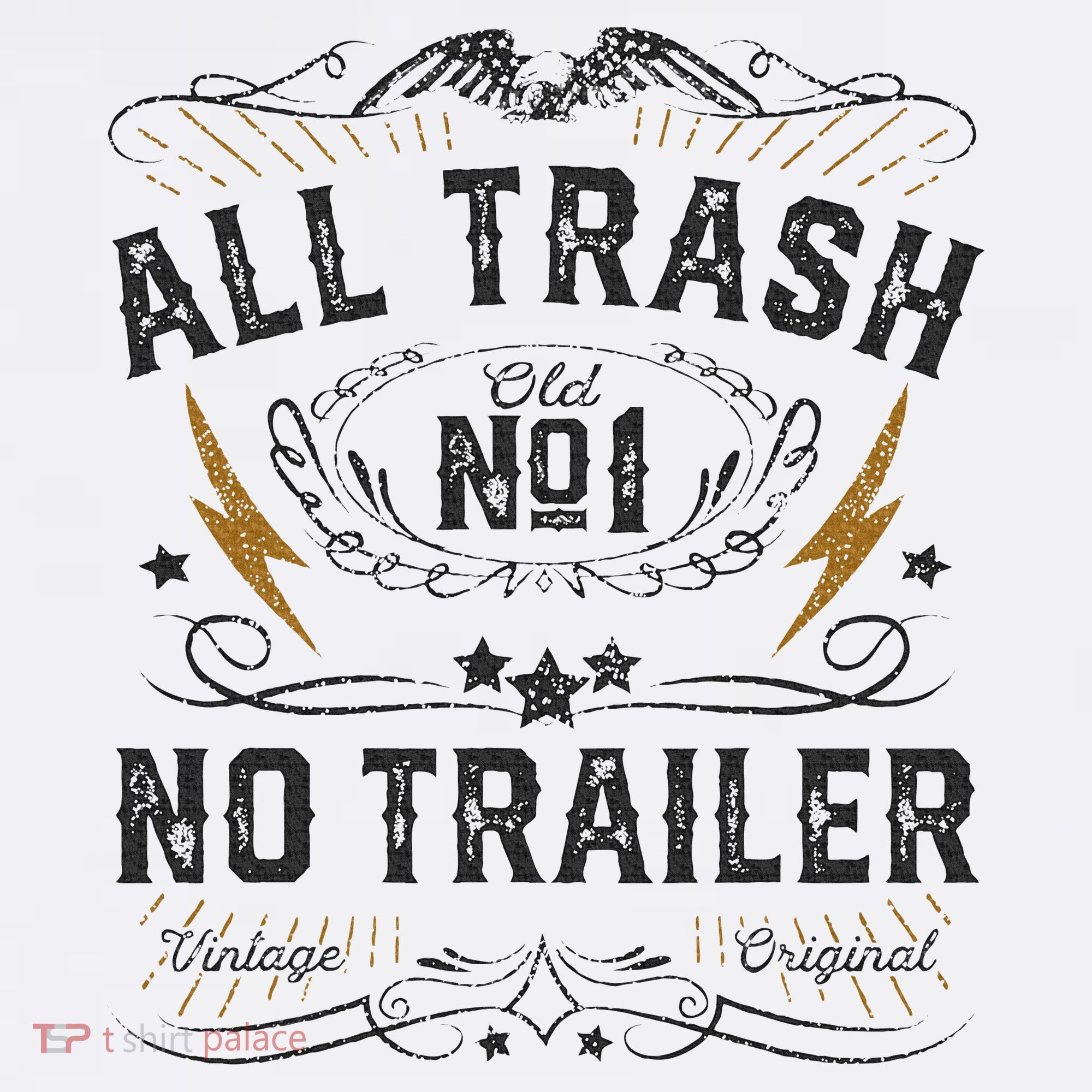 All Trash No Trailer Park Visor