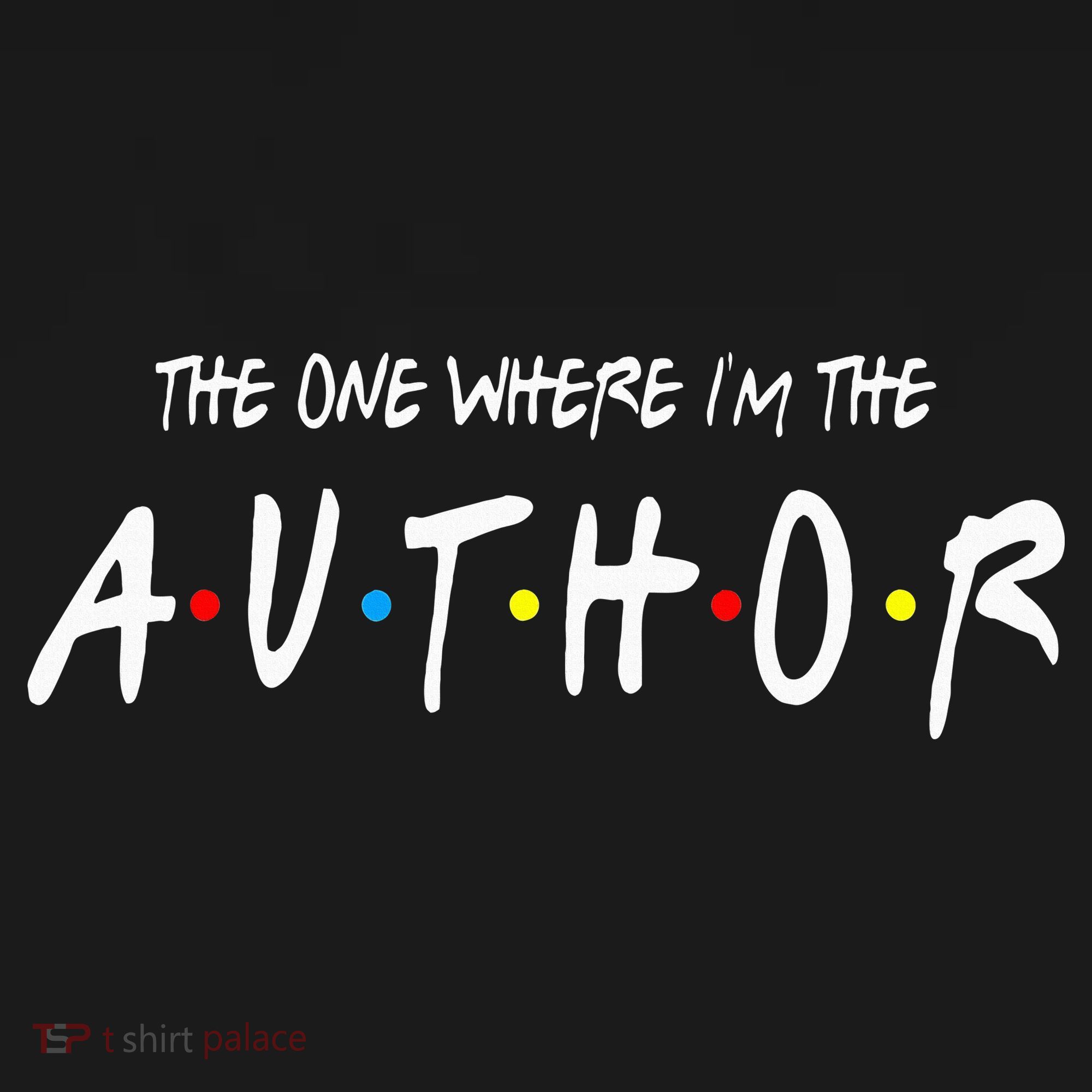 Author The One Where IM The Author Gift For Friend Ornament