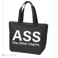 Ass The Other Vagina Funny Saying Tote Bag thumb 3