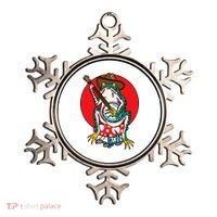 American Traditional Old School Tattoo Flash Frog Banjo Ornament thumb 0