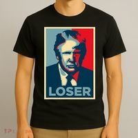 Anti Trump Obama Hope Poster Loser T-Shirt thumb 3