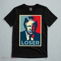 Anti Trump Obama Hope Poster Loser T-Shirt thumb 5