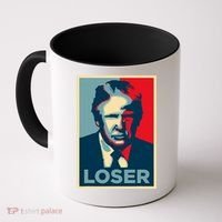Anti Trump Obama Hope Poster Loser Coffee Mug thumb 0