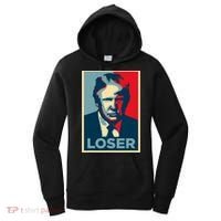 Anti Trump Obama Hope Poster Loser Women's Hoodie thumb 0