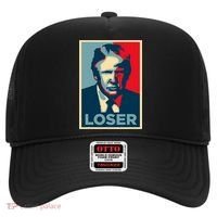 Anti Trump Obama Hope Poster Loser Hat thumb 0