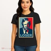 Anti Trump Obama Hope Poster Loser Women's T-Shirt thumb 4