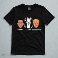 Anti Trump Obama Llama Ding Dong Impeach Funny Democrat Gift  T-Shirt thumb 5