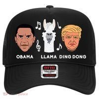 Anti Trump Obama Llama Ding Dong Impeach Funny Democrat Gift  Hat thumb 0