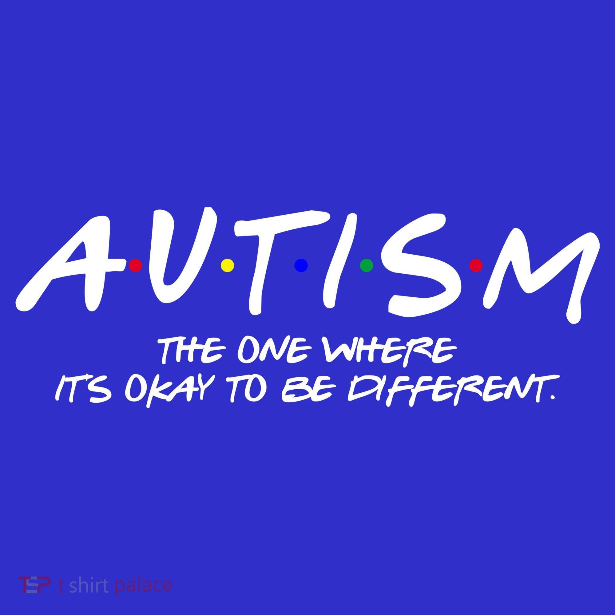 Autism The One Where Its Okay To Be Different Autism Awareness Women's Tank Top