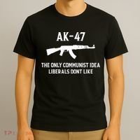Ak47 The Only Communist Idea Liberals DonT Like T-Shirt thumb 3