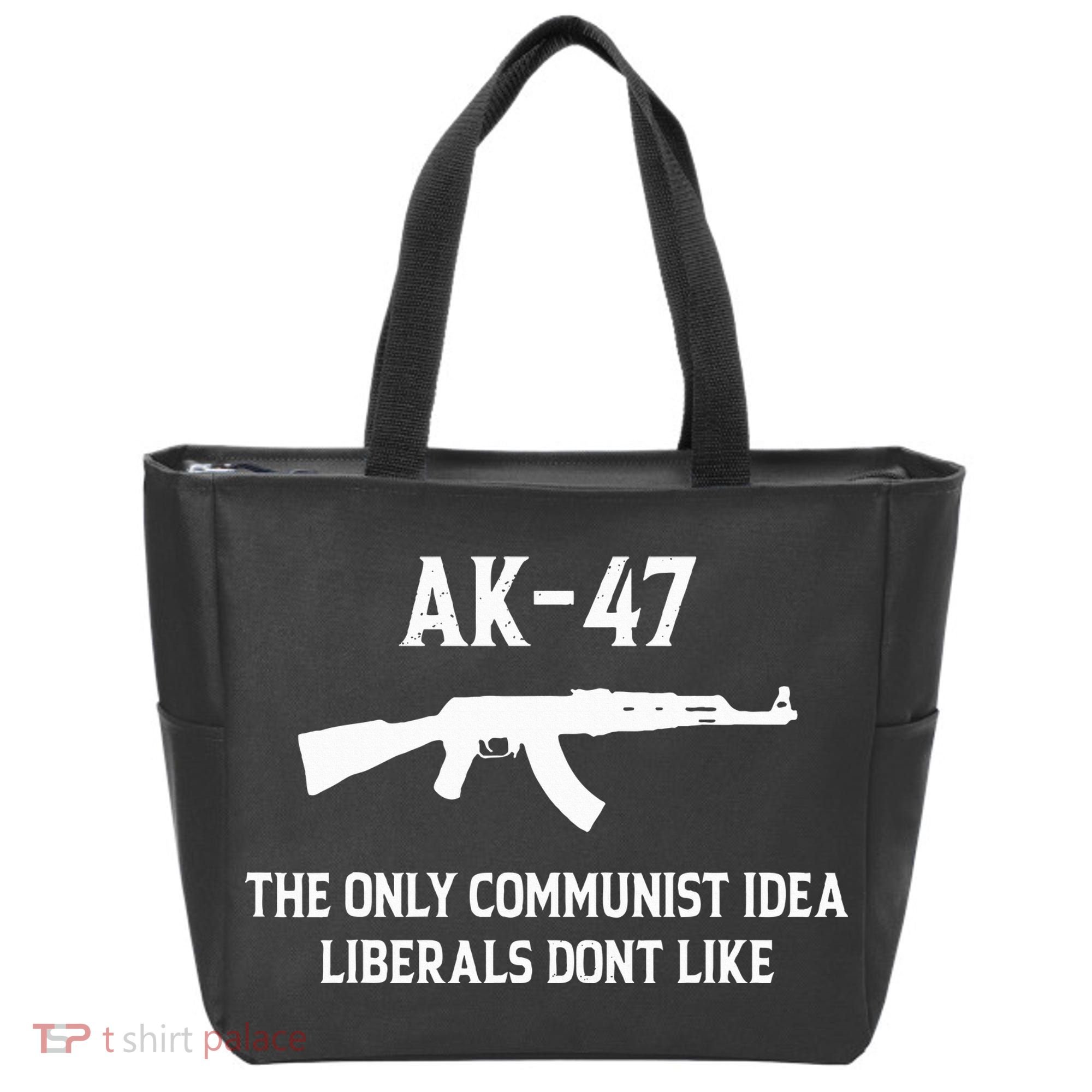 Ak47 The Only Communist Idea Liberals DonT Like Tote Bag