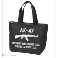 Ak47 The Only Communist Idea Liberals DonT Like Tote Bag thumb 3