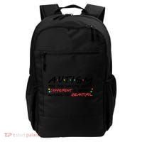 Autism The One Where Being Different Make You Beautiful Autism Awareness Backpack thumb 0