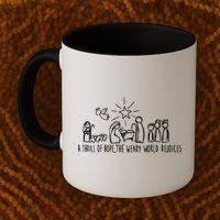 A Thrill Of Hope Nativity Christmas Coffee Mug thumb 2