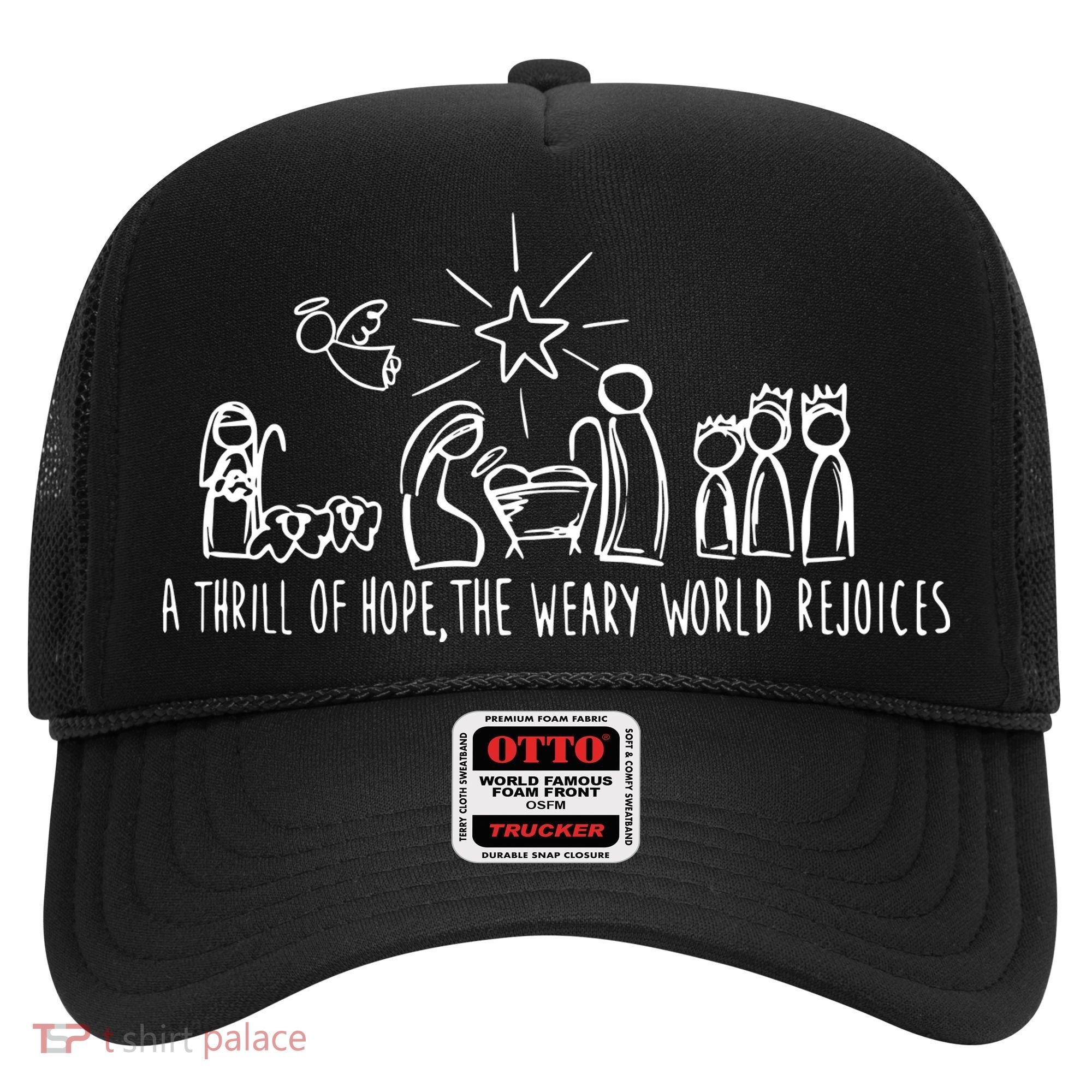 A Thrill Of Hope Nativity Christmas Hat