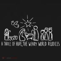 A Thrill Of Hope Nativity Christmas Visor thumb 3