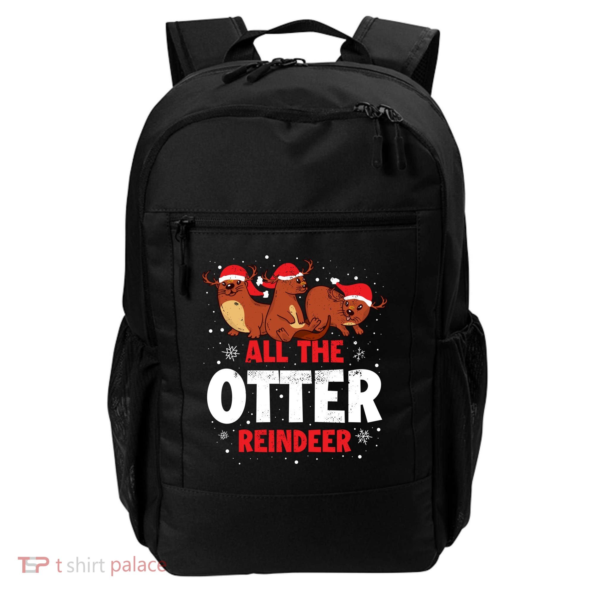 All The Otter Reindeer Gift Backpack