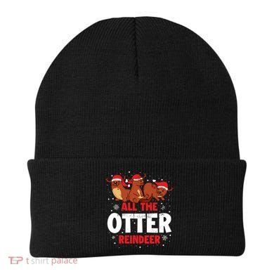All The Otter Reindeer Gift Beanie