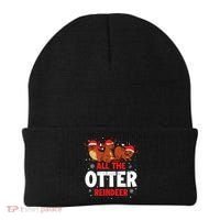All The Otter Reindeer Gift Beanie thumb 0