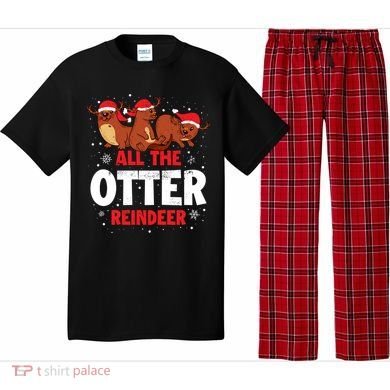 All The Otter Reindeer Gift Pajama Set
