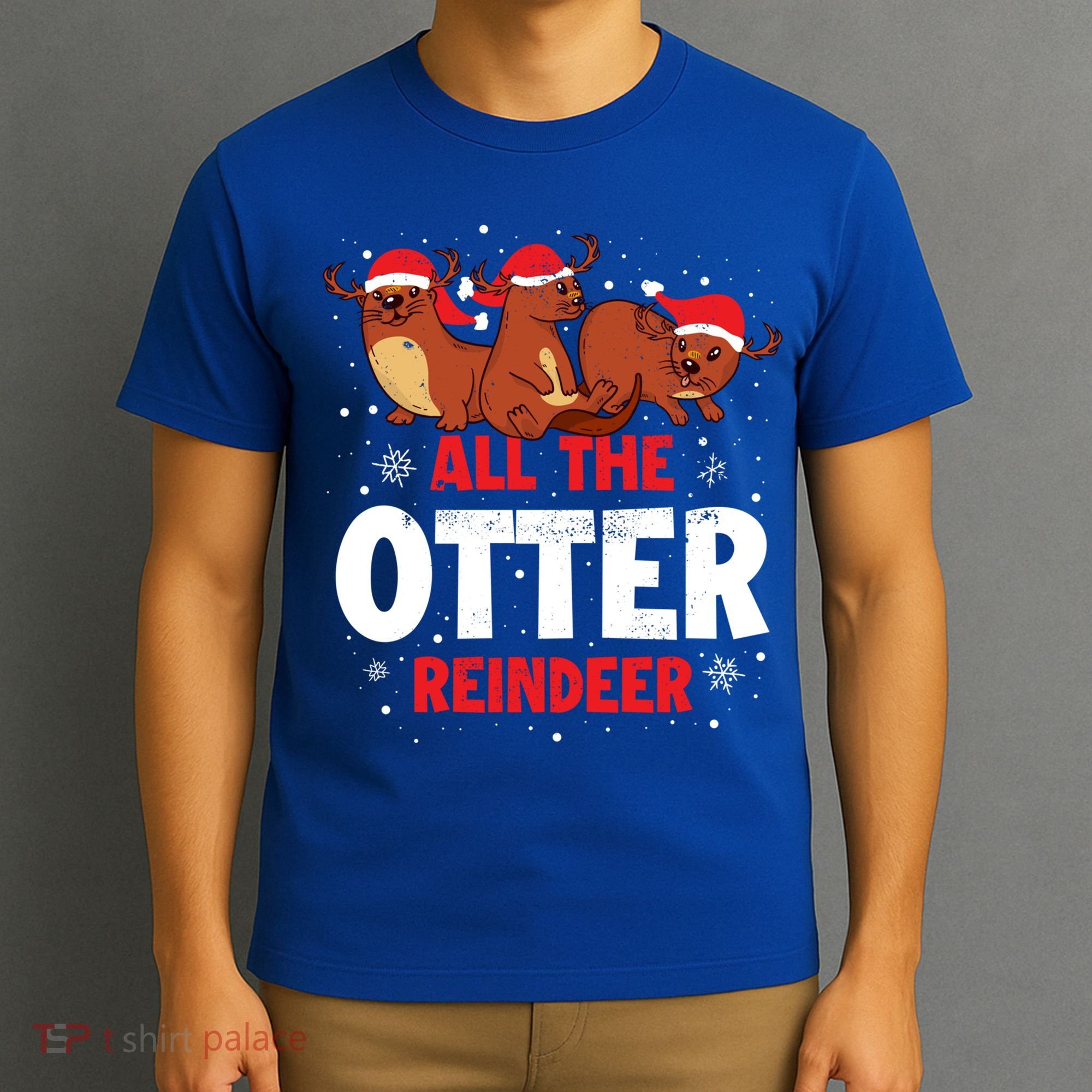 All The Otter Reindeer Gift T-Shirt