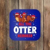 All The Otter Reindeer Gift Coaster thumb 0