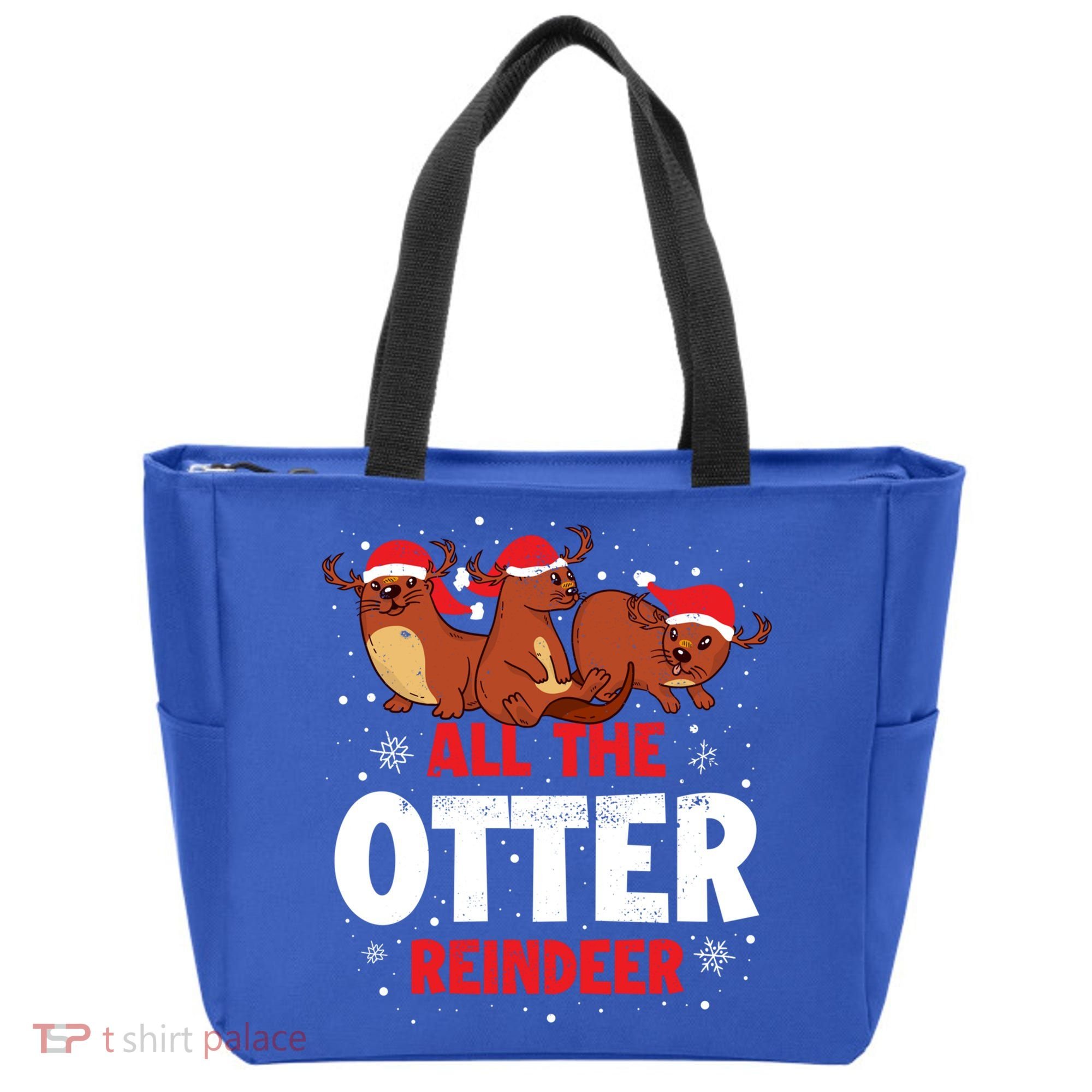 All The Otter Reindeer Gift Tote Bag