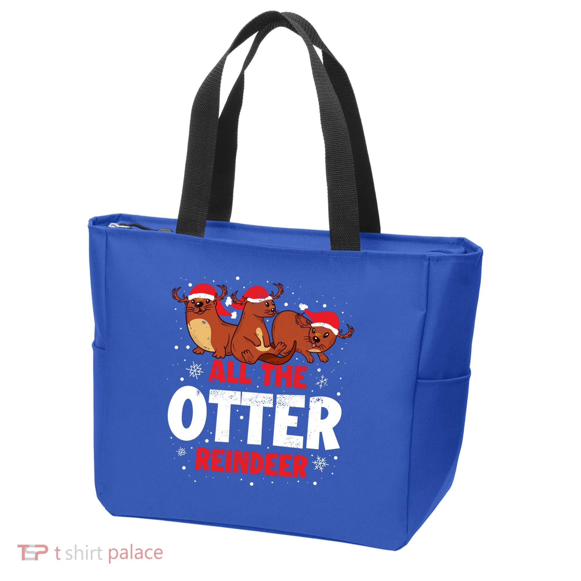 All The Otter Reindeer Gift Tote Bag