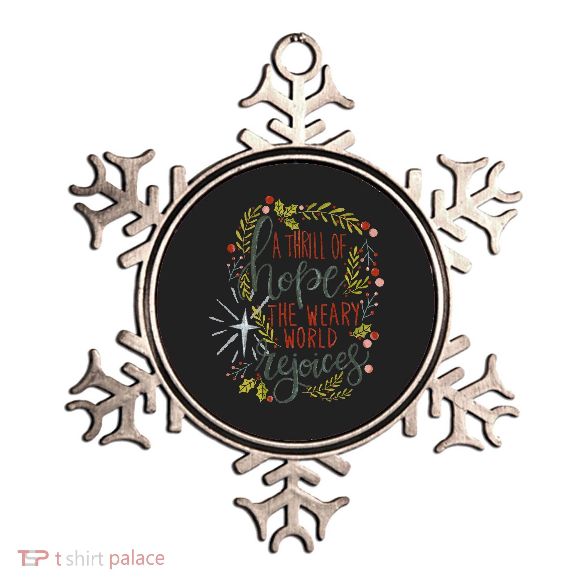 A Thrill Of Hope Christian Xmas Religious Christmas Holiday Ornament