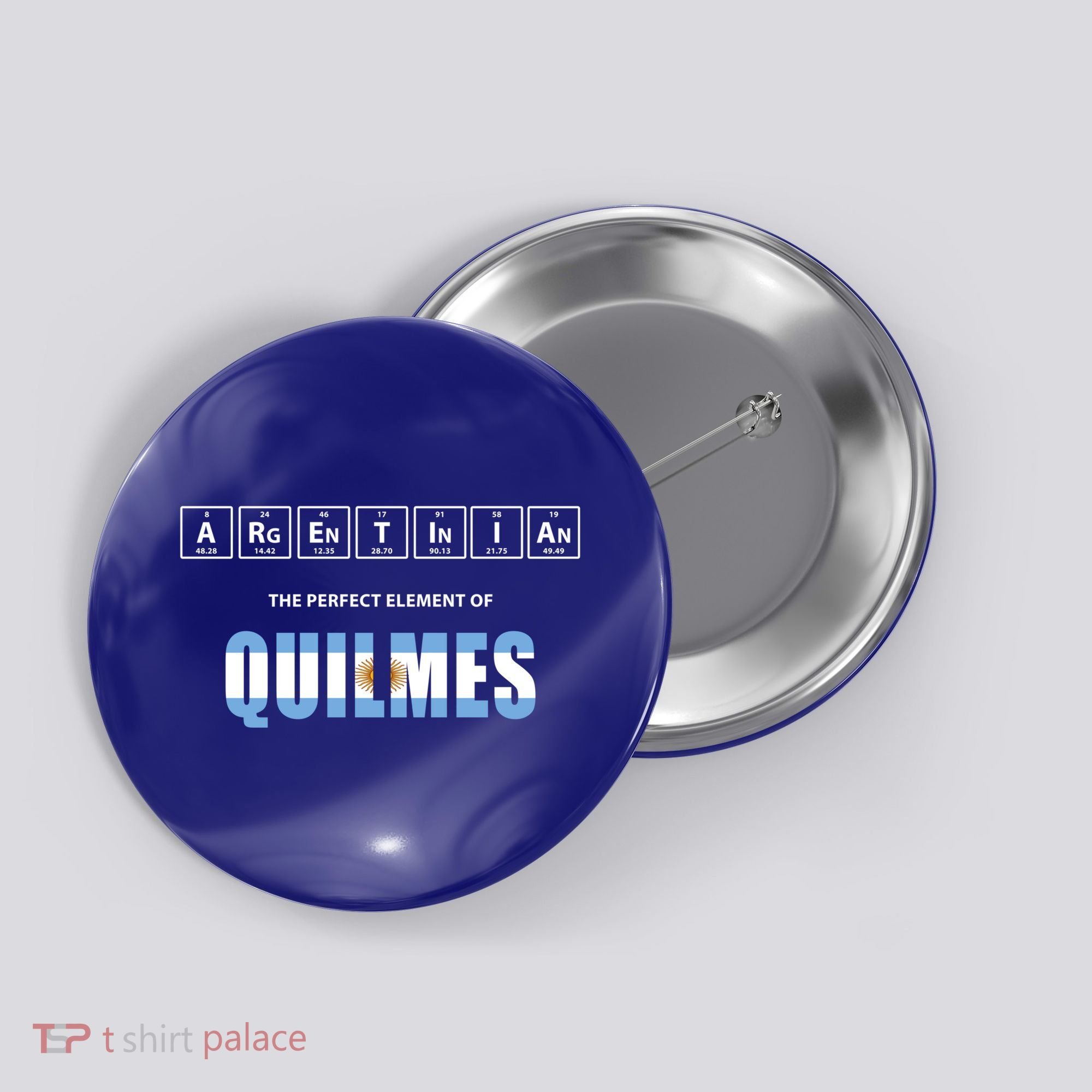 Argentinian The Perfect Elet Of Quilmes Argentina Gift Button