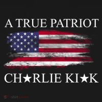 A True Patriot Charlie Kirk USA America Flag Ornament thumb 1