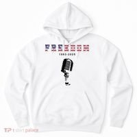 A True Patriot Freedom 1993-2025 USA Printed Charlie Kirk Hoodie thumb 0