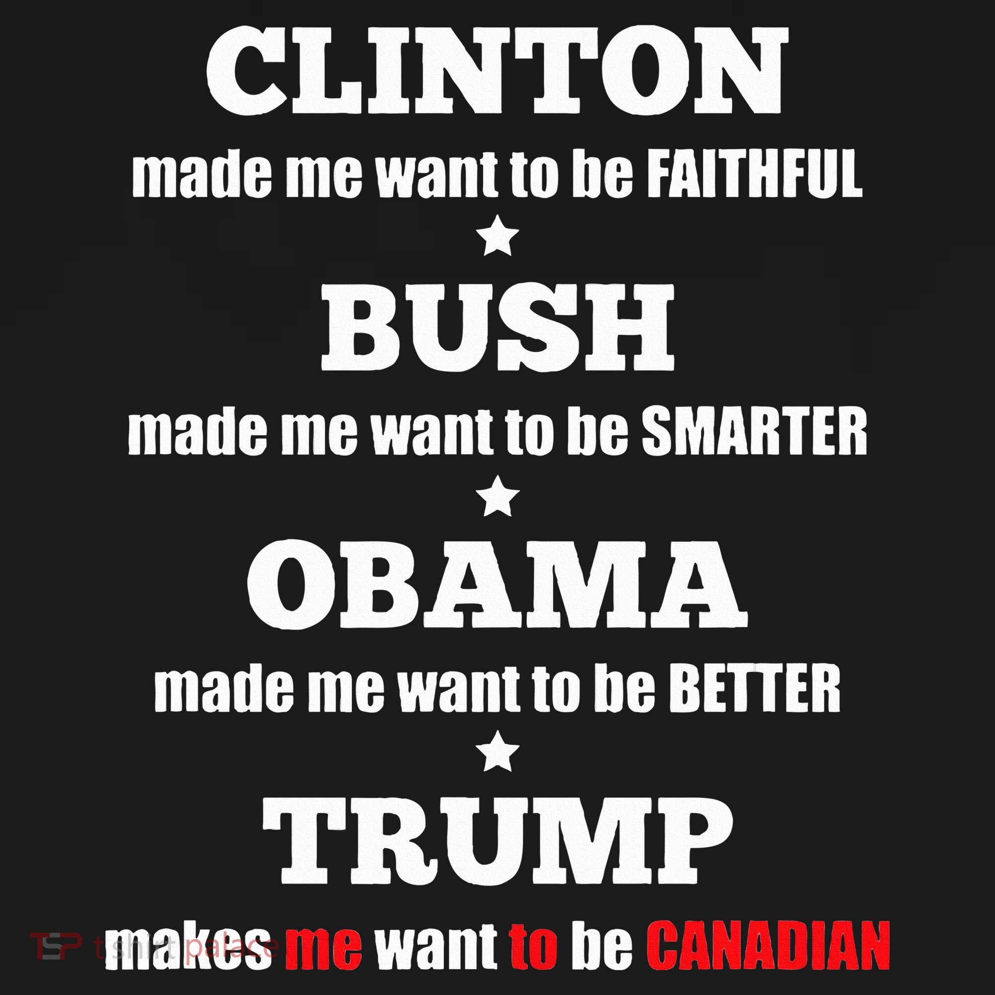 Anti Trump Political For Independents And Liberals T-Shirt