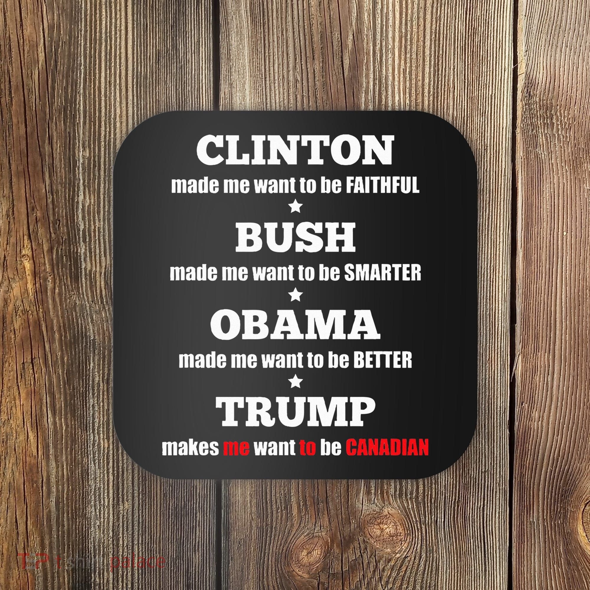 Anti Trump Political For Independents And Liberals Coaster