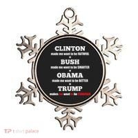 Anti Trump Political For Independents And Liberals Ornament thumb 0