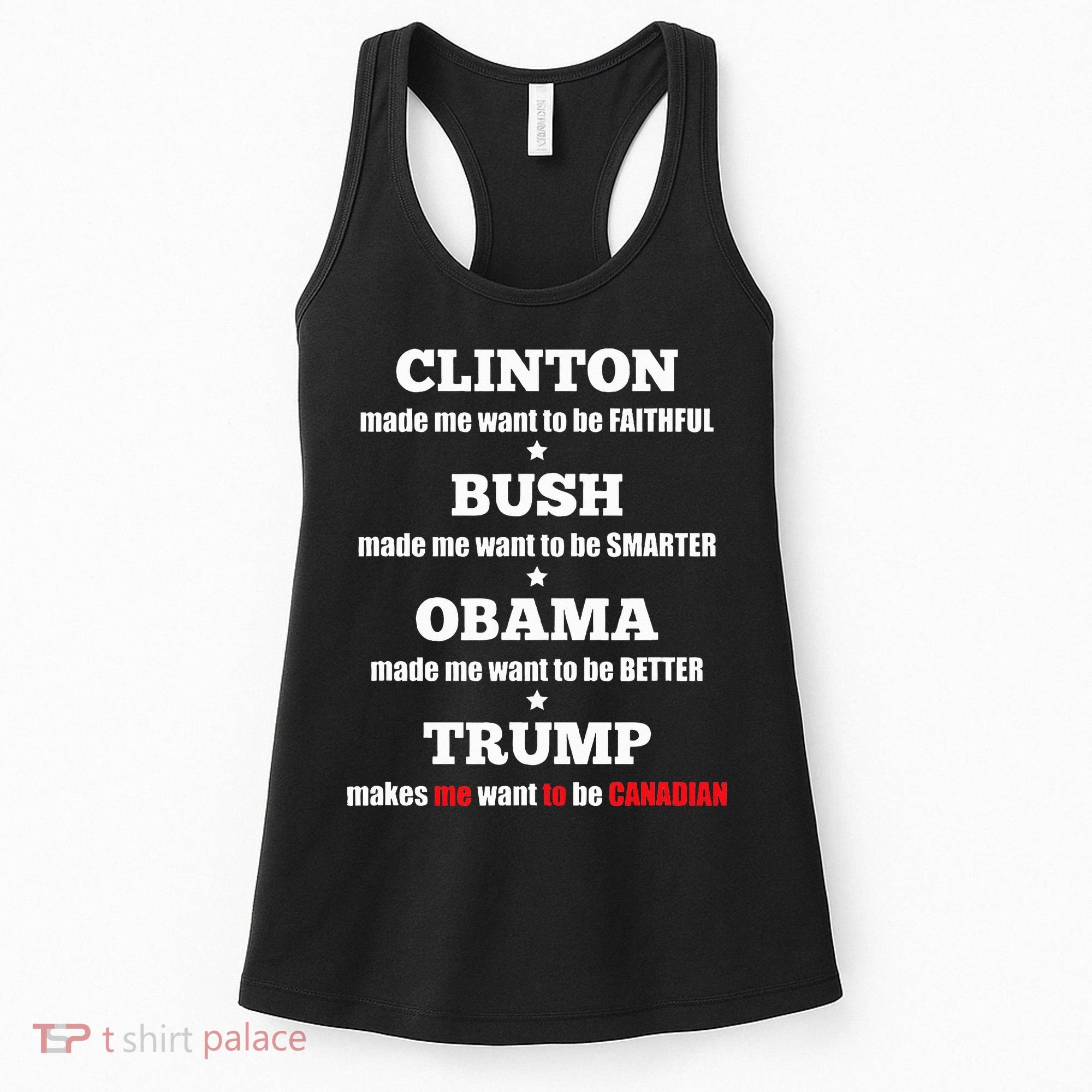 Anti Trump Political For Independents And Liberals Women's Tank Top