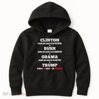 Anti Trump Political For Independents And Liberals Kids Hoodie thumb 0
