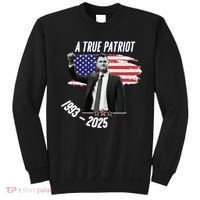 A True Patriot Charlie Kirk 1993-2025 Memoral Sweatshirt thumb 0