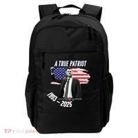 A True Patriot Charlie Kirk 1993-2025 Memoral Backpack thumb 0