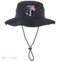 A True Patriot Charlie Kirk 1993-2025 Memoral Bucket Hat thumb 0
