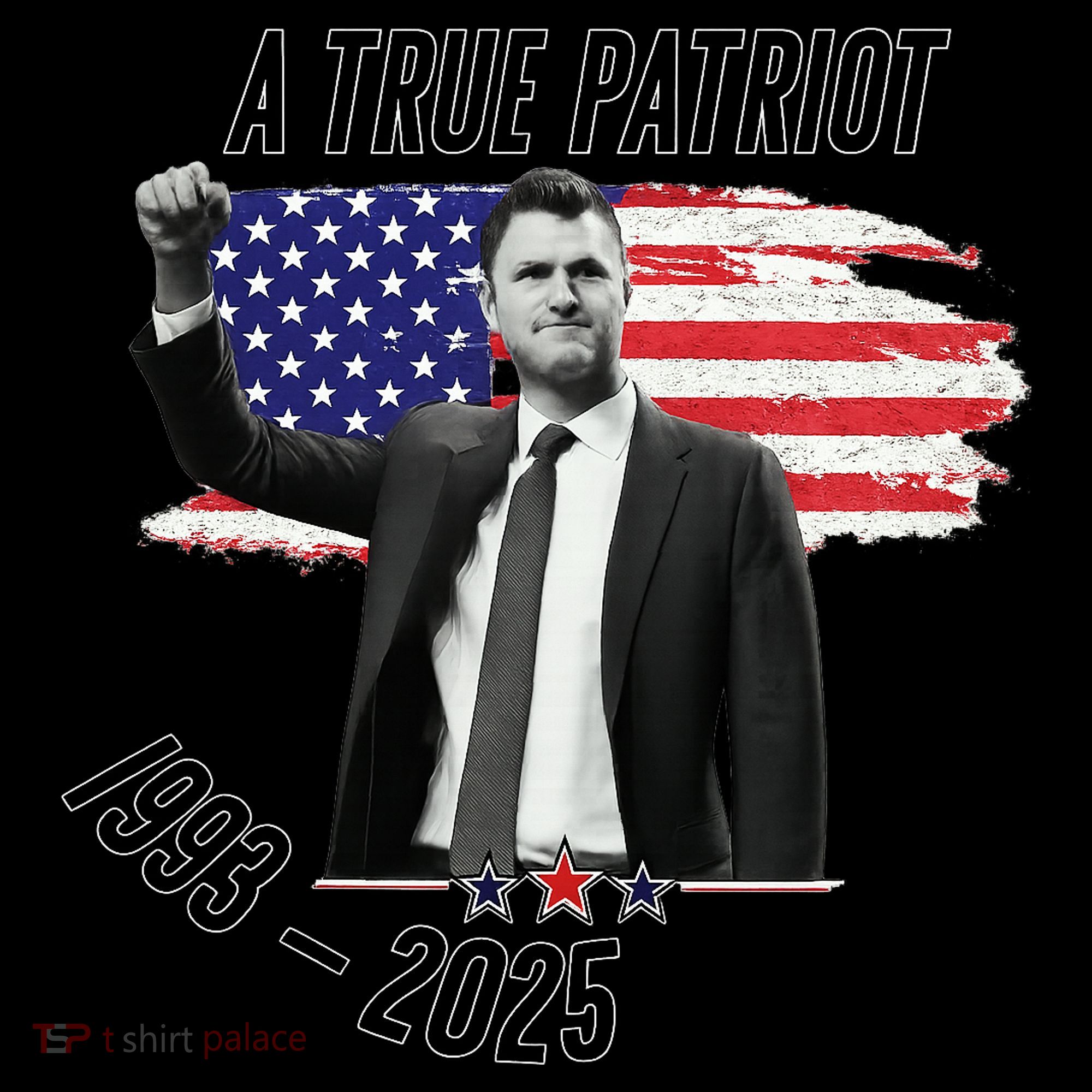 A True Patriot Charlie Kirk 1993-2025 Memoral Coffee Mug